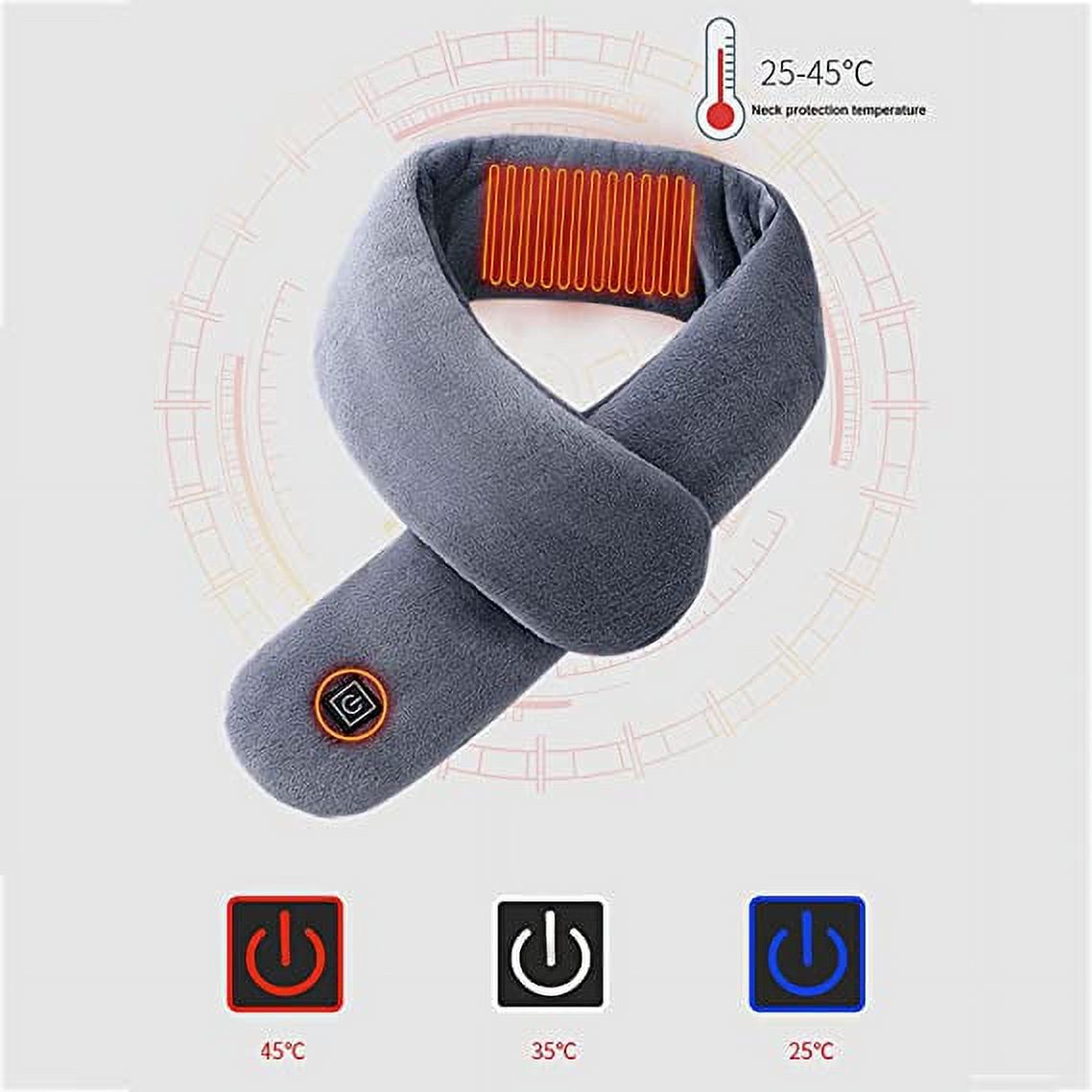 BUFANDA MASAJEADOR CERVICAL CALEFACTOR