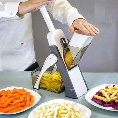 Cortador Rebanador y Rallador de Verduras y Frutas